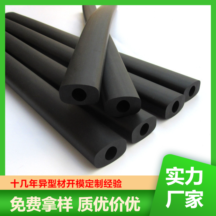 定制PVC异型材挤塑型材抗腐蚀耐磨塑料管塑料胶棒