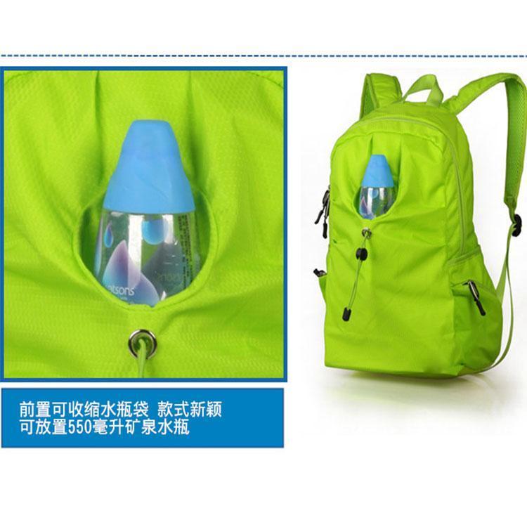 工厂定制折叠旅行包双肩包女简约轻便14寸电脑包书包多功能旅游背包