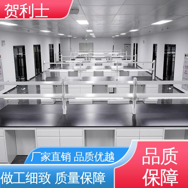 规模生产 支持定制 全钢实验台 承重力强 防静电 贺利士