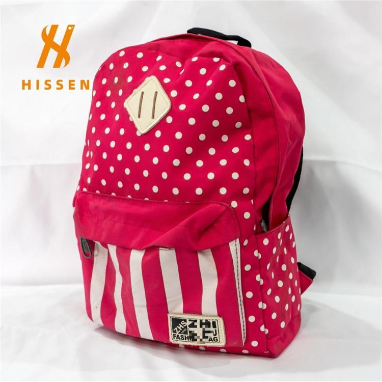 二手包包厂家出口越南新款韩版女生青少年双肩书包used mix bags