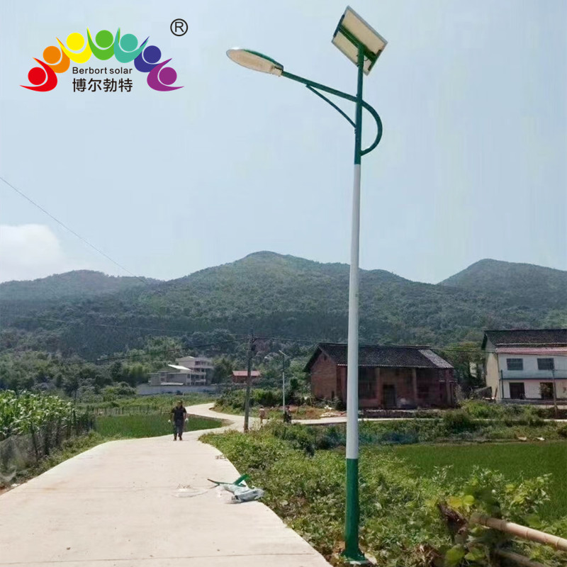 博尔勃特LED灯笼道路照明热镀锌中国结路灯太阳能路灯杆厂家批发