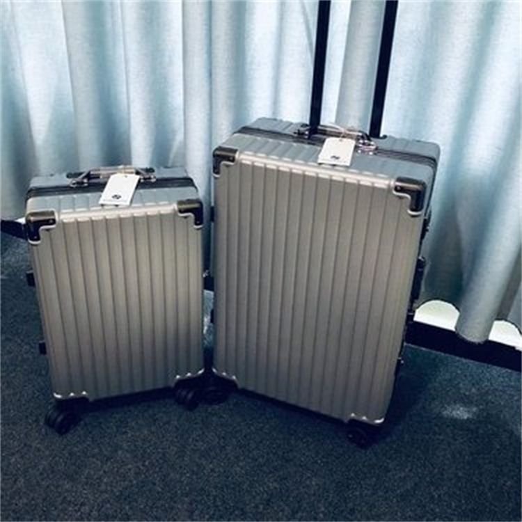 铝合金航空手提拉杆箱旅行箱 源头厂家 加工定制 隔层设计分区收纳