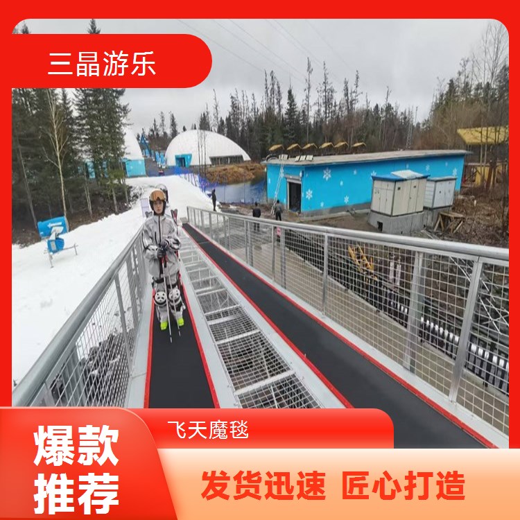 三晶飞天魔毯，动物园特色设施，吸引游客游览