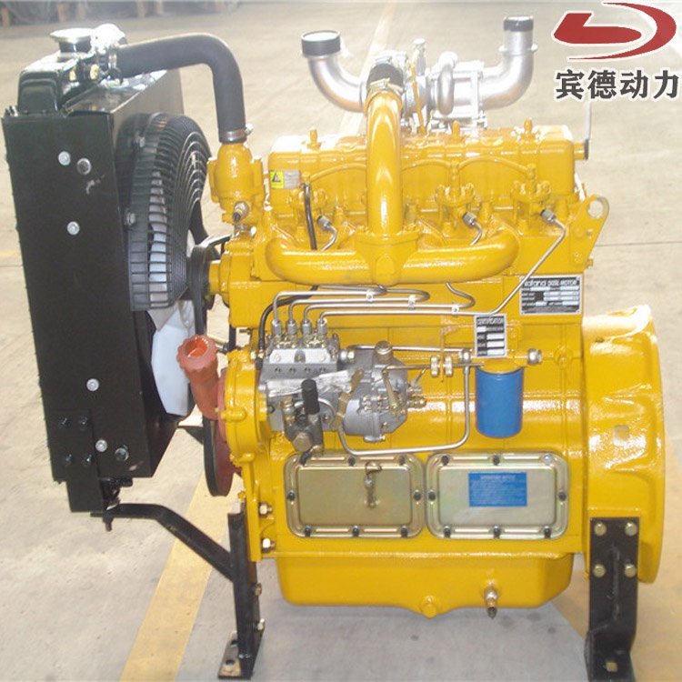30千瓦发电机组柴油机 K4100D发动机30KW40马力4缸水冷