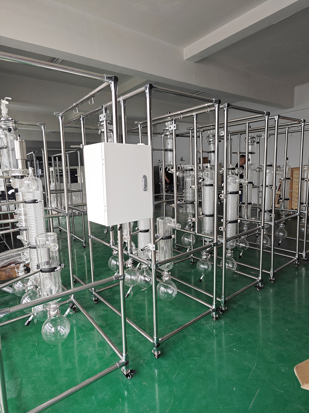 安研仪器 不锈钢材质 小分子薄膜蒸发器 AYAN-B80