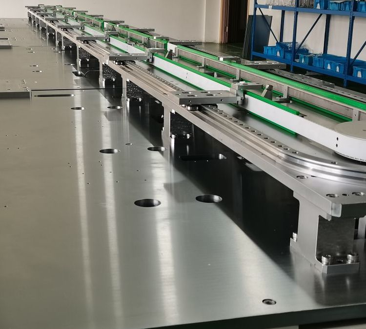 研创力科技供应 环形导轨气缸直顶定位型材 安装椭圆导轨线