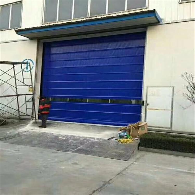 堆积快速门 门帘密封性好 易清洗 多范围可安装 支持定制 金万福