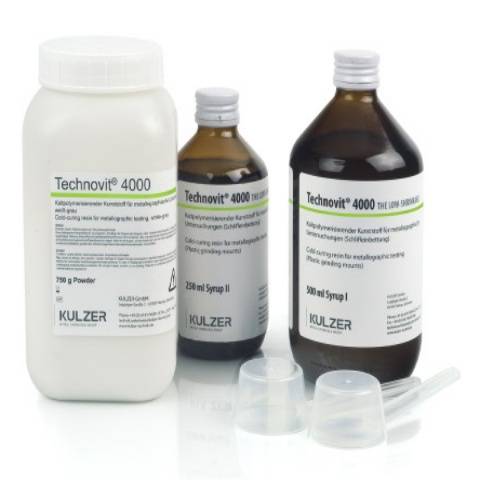 德国古莎 泰克诺维4000套装 Kulzer Technovit4000三组分冷镶树脂