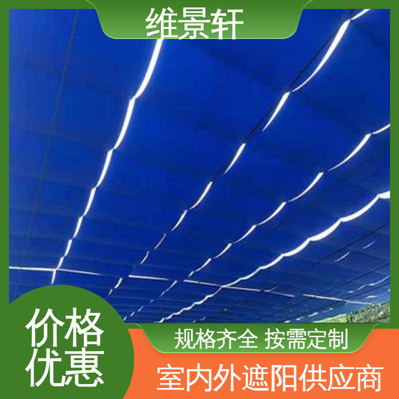 维景轩 房顶遮阳帘 折叠式电动天棚帘 智能遥控开关 免费测量