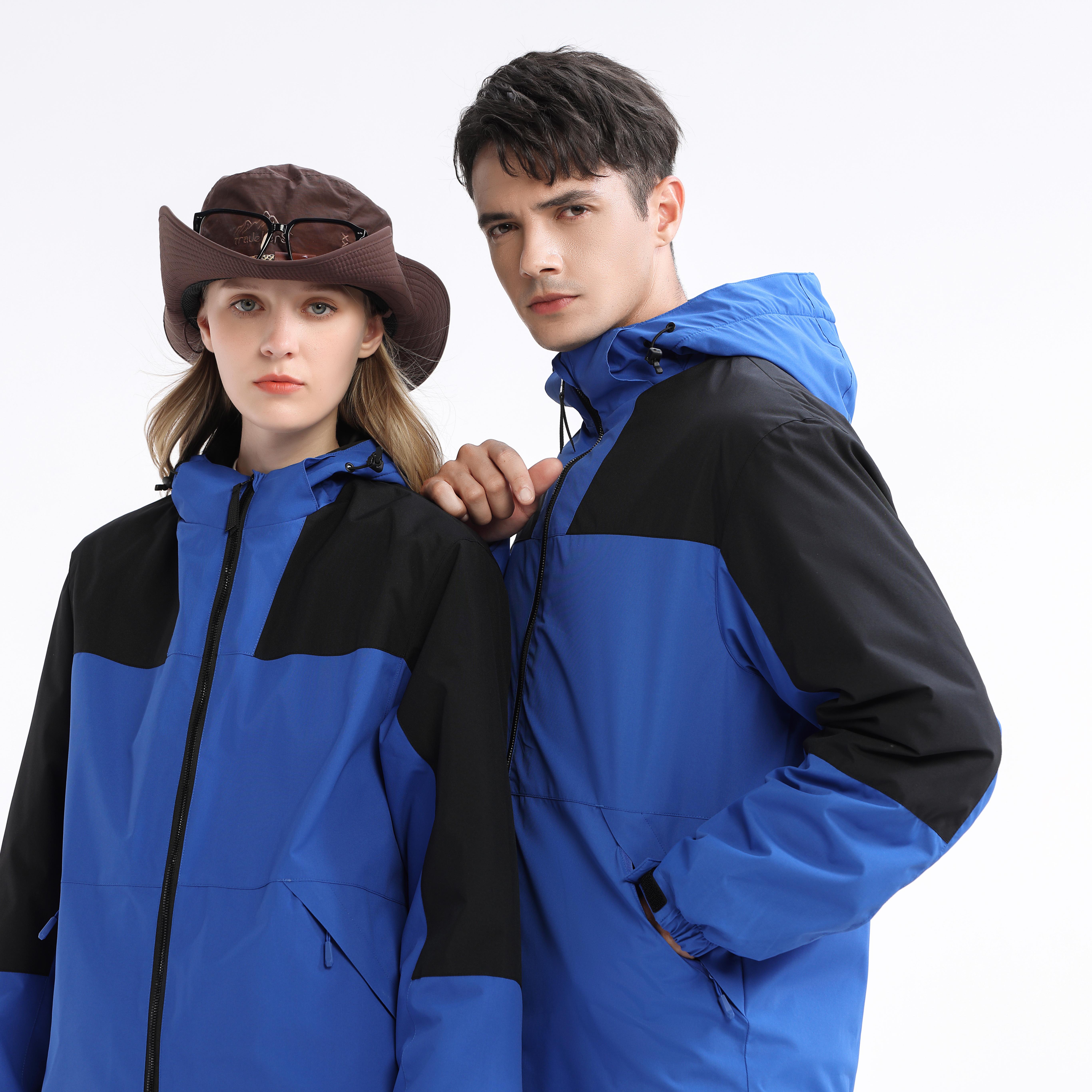 锦丹 广|州 一体冲锋衣 宽松版型舒适百搭 工作服团队服工装