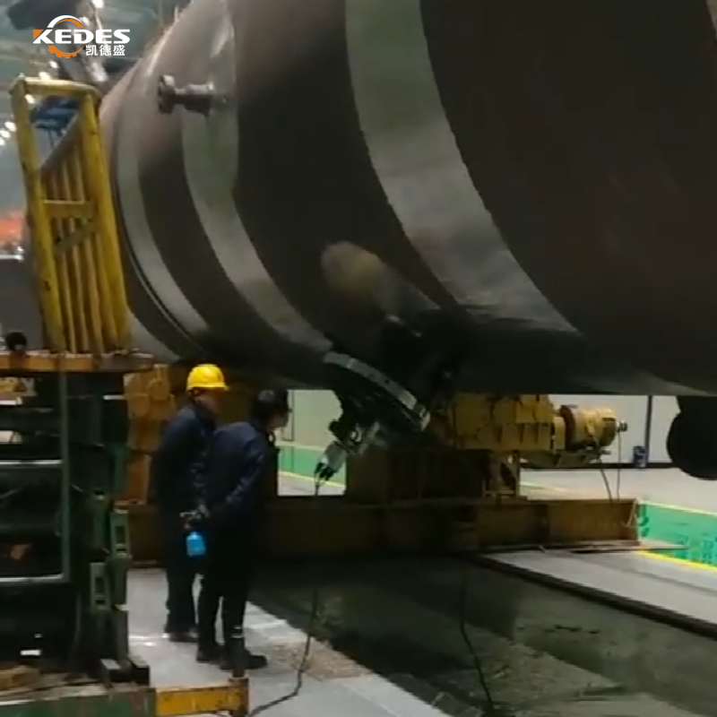 外卡式法兰端面加工机 石油化工天然气法兰抢修 密封槽加工