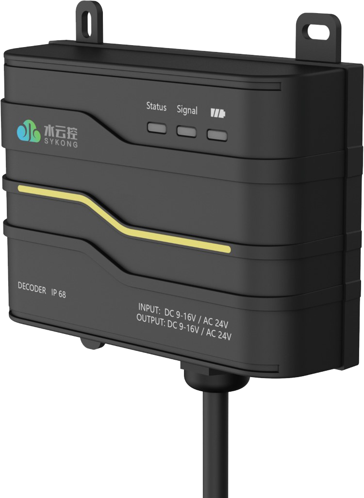 水云控 灌溉解码器 交流解码 AC24V 两线编码 数据API接口 双线
