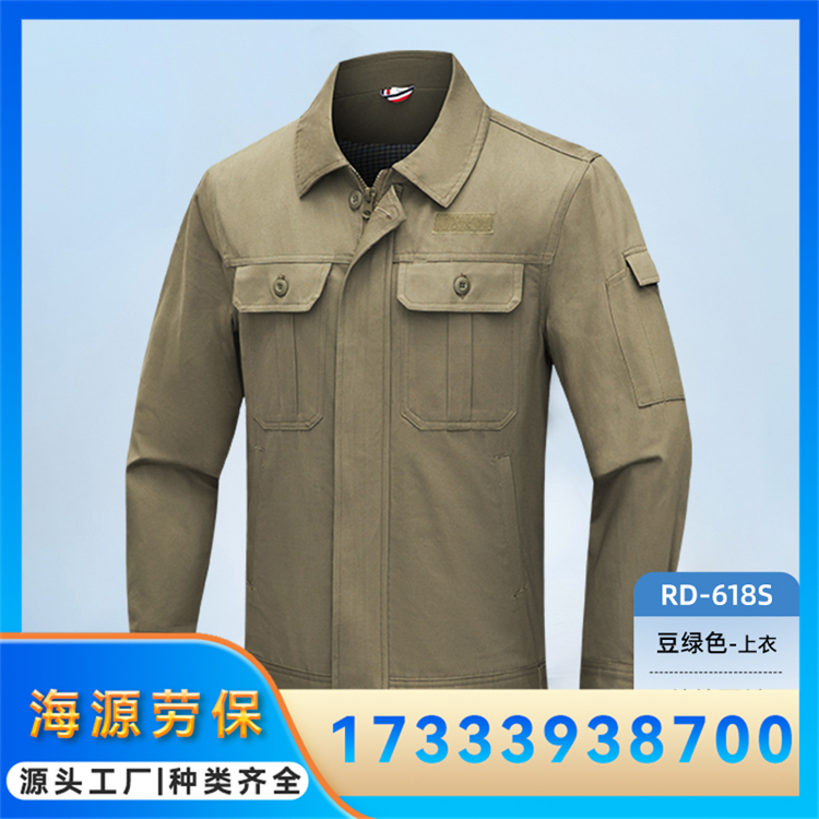 夏季全棉工作服 电子厂加油站煤矿劳保服 耐穿耐磨