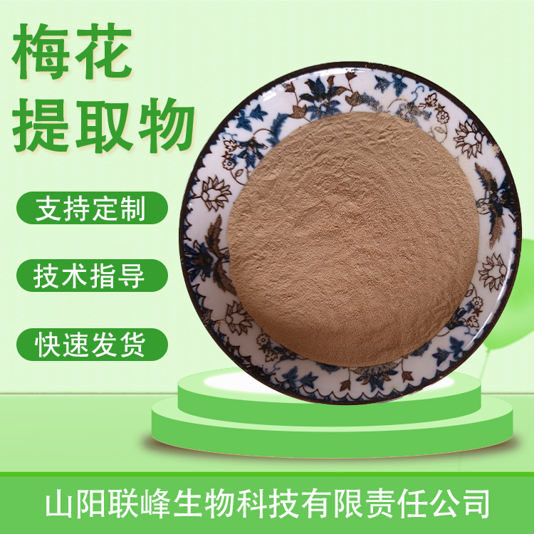 食品级梅花提取物 易溶梅花浓缩粉 喷雾干燥 高温回流萃取技术