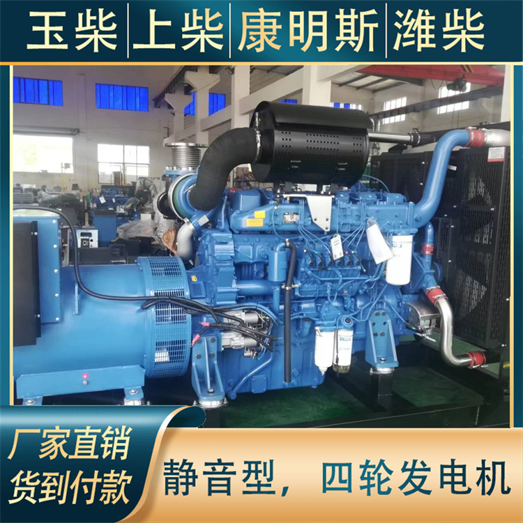 伟隆 300KW柴油发电机 千瓦备用电源 操作简单方便 移动静音箱型