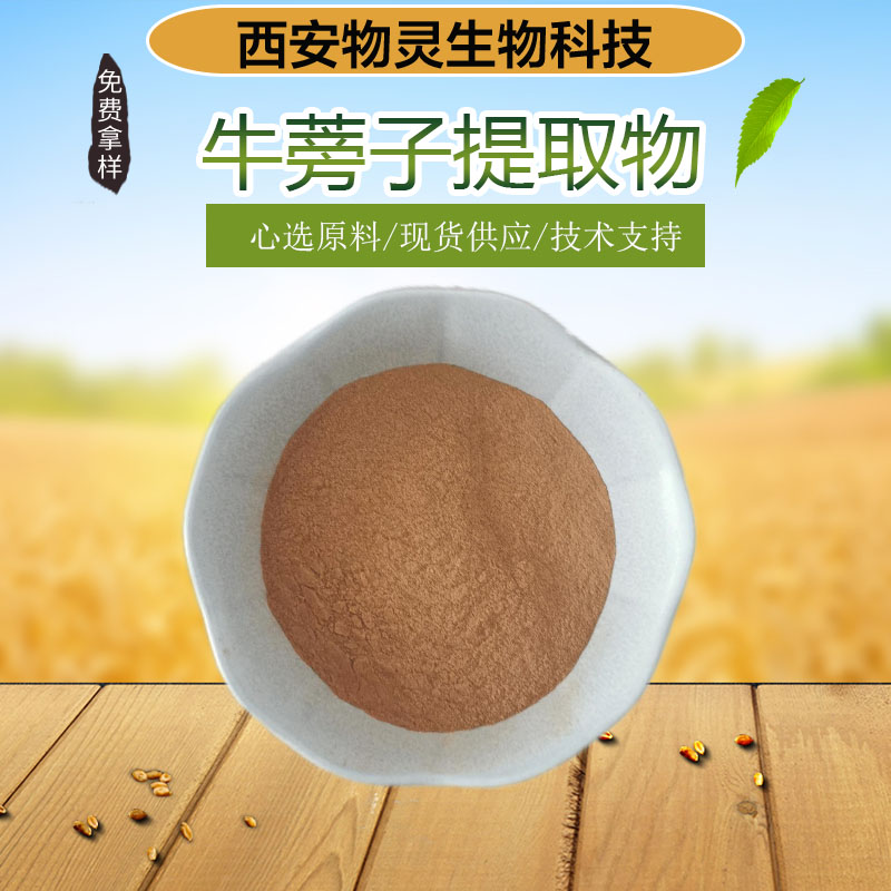 牛蒡子提取物 水溶牛蒡子浓缩粉 含多糖 物灵生物 多种规格资质齐全