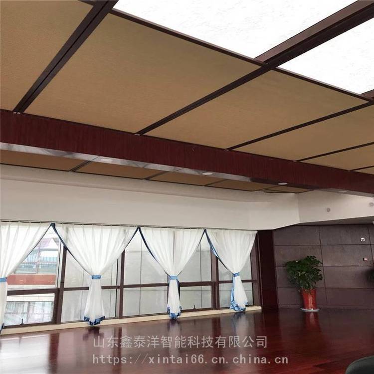 阳光房遮阳帘 玻璃顶天棚帘 天窗蜂巢帘 遮阳遮光