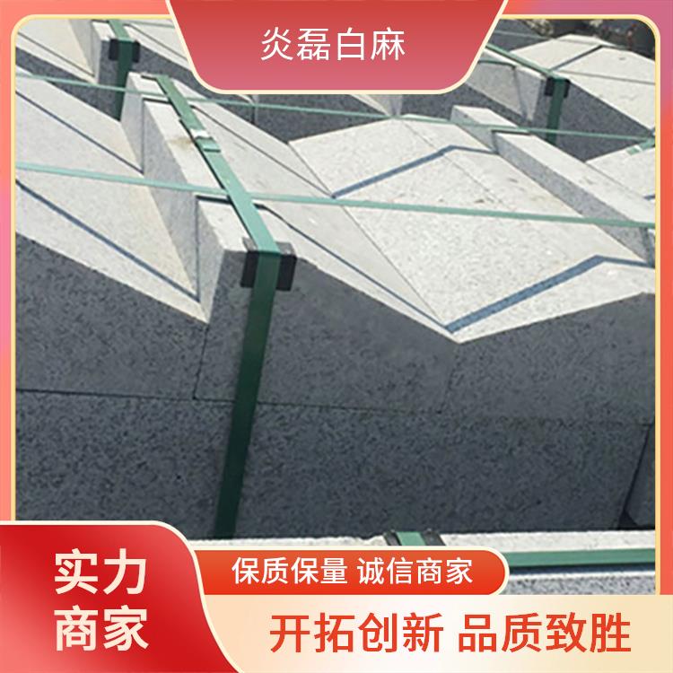 白麻细花火烧面 存量稳定 公园地铺 严格选材 花纹均匀