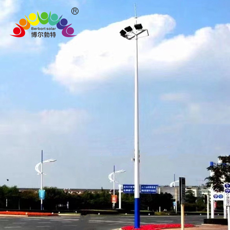 博尔勃特球场灯中杆灯市政道路照明LED投光灯高杆灯厂家批发