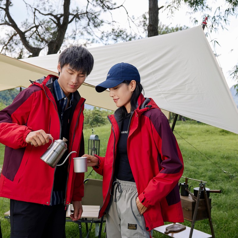 锦丹 肇|庆 冲锋衣定制 冬季户外保暖登山服 可拆卸 免费打版