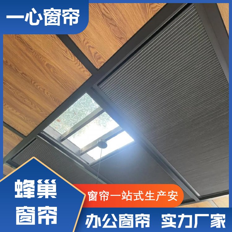 一心建材 蜂巢帘天棚帘 光影效果好 规格齐全 源头厂家