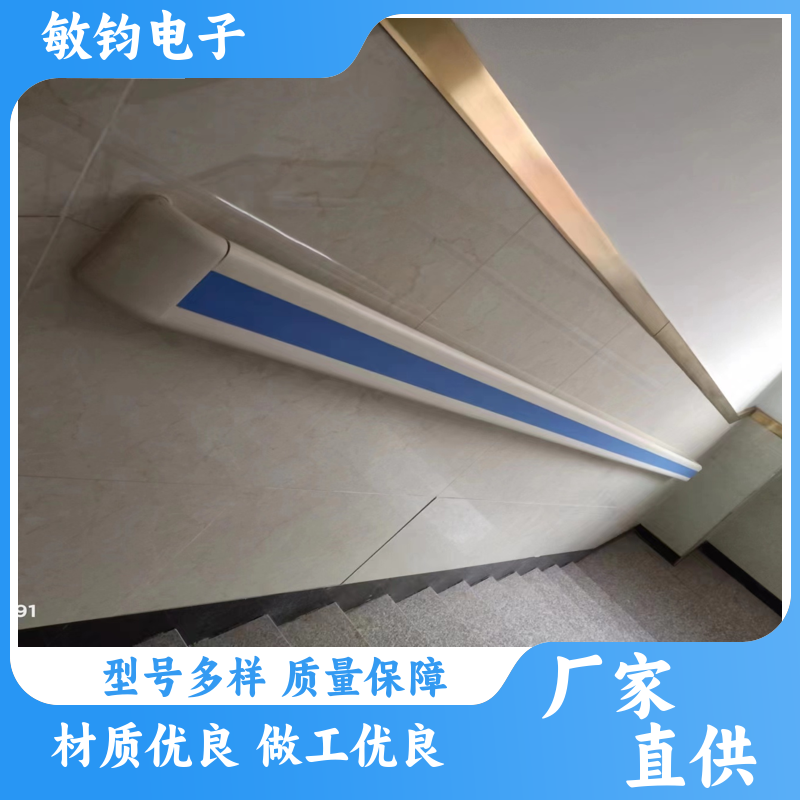 PVC铝合金 防撞扶手 紧固合理 卫生间辅助站立抓手 定制安装