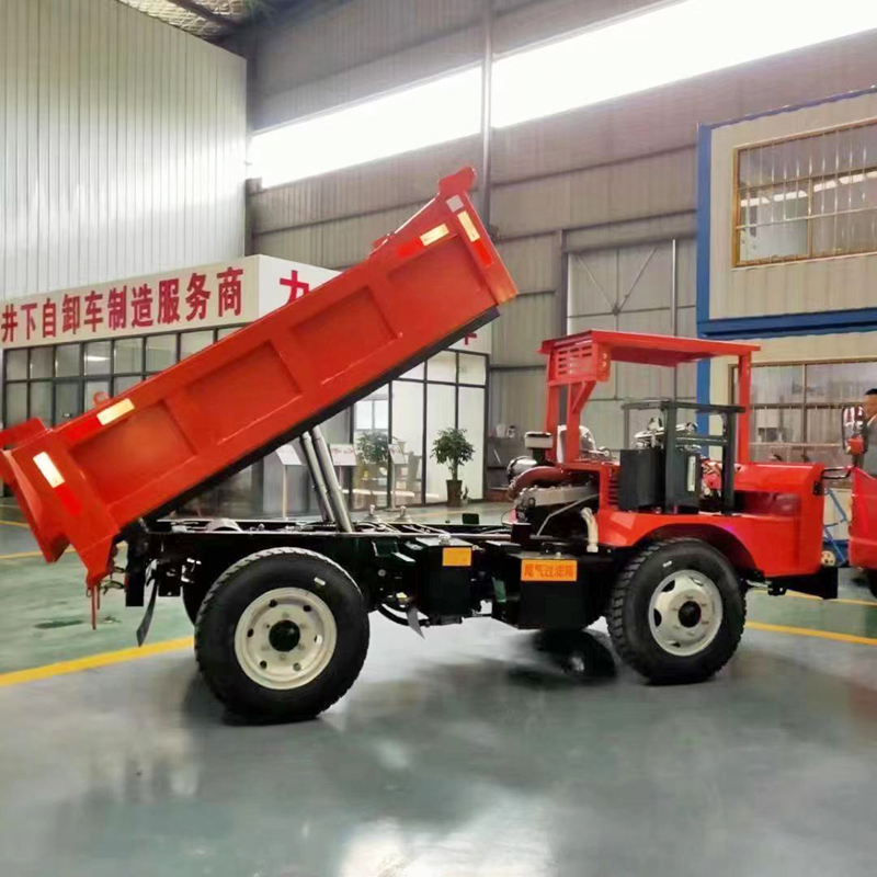 农用轮式爬山虎自卸工程车 四驱柴油拉渣土车 大马力土沙石翻斗车
