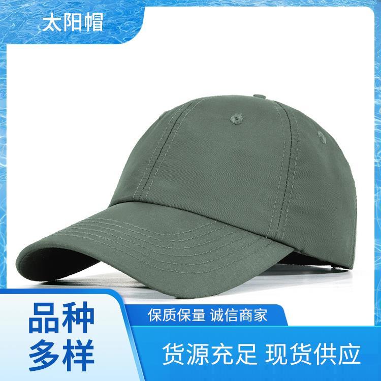 太阳帽定做 纯棉运动 红色鸭舌帽 免费拿样免费设计 文化帽