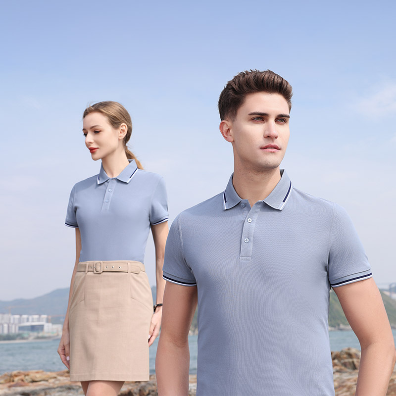 200克坦克珠地 团体工作服polo衫不起球不掉色不变形工衣服装制订