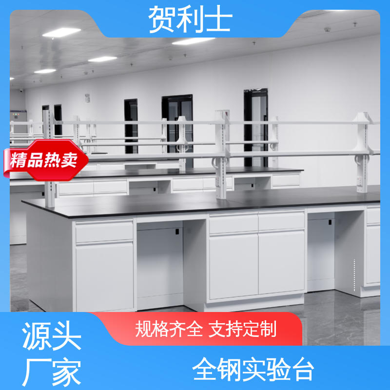 贺利士 耐腐蚀 全钢试验桌 建设用实验台 不易损坏