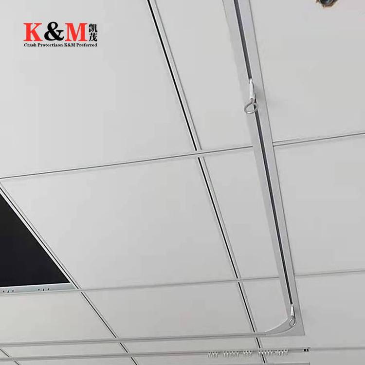 铝合金医院滑道 隐形输液用 挂布帘轨道 嵌入式安装