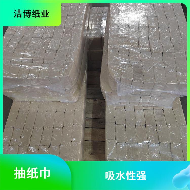 家用抽纸 可定制印logo 适用于餐饮业 洁博纸业 洁白柔韧无香软抽