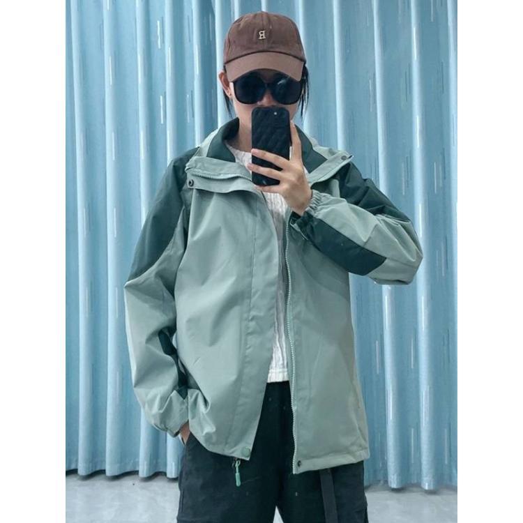 厂家软壳三合一冲锋衣可拆卸定制防水防风登山服耐磨透气保暖外套