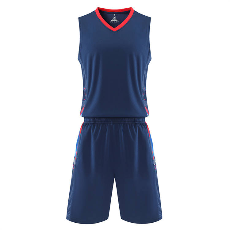 篮球服团购定制学生比赛球衣训练服印字印号宽松运动速干透气