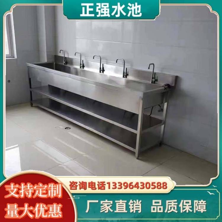 商用不锈钢台盆白钢加厚水槽 正强加工家用厨柜异形水池