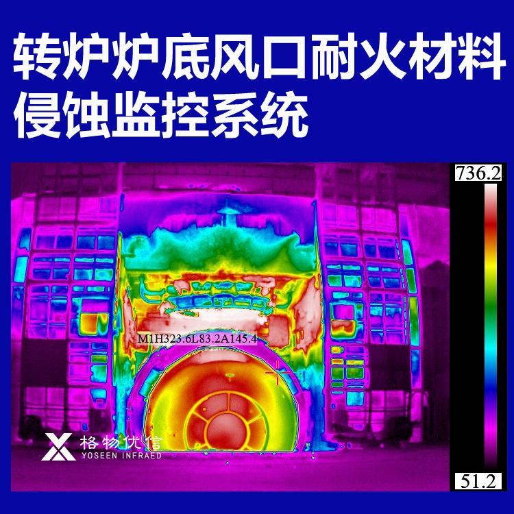 炉口火焰转炉炉壁热成像仪 红外智能识别炉衬诊断看火