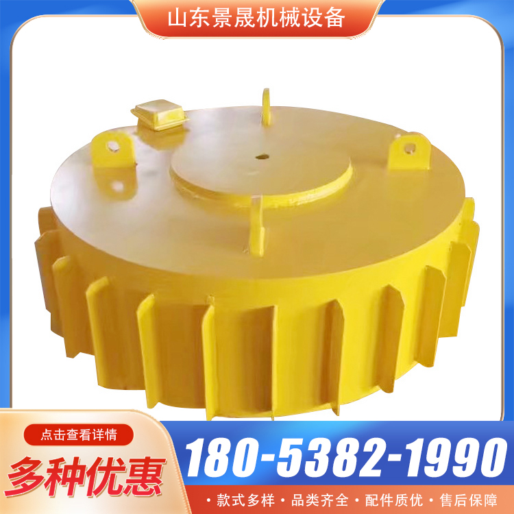 防爆电磁除铁器圆盘式强磁电磁铁皮带机悬挂除铁设备 景晟