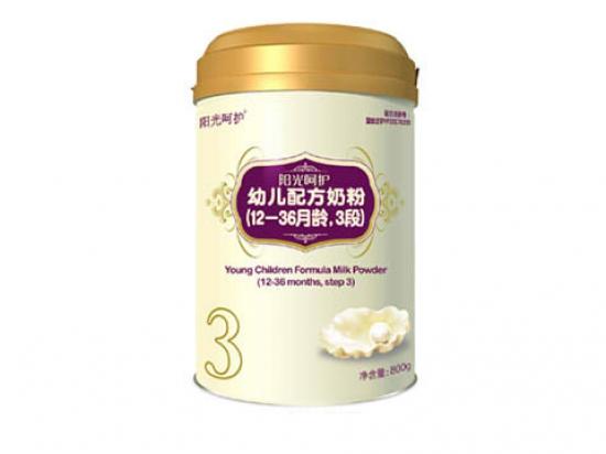 阳光呵护婴幼儿配方奶粉