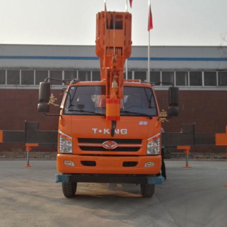 伸缩卷扬机汽车吊车12吨电动液压农村建筑用 久胜