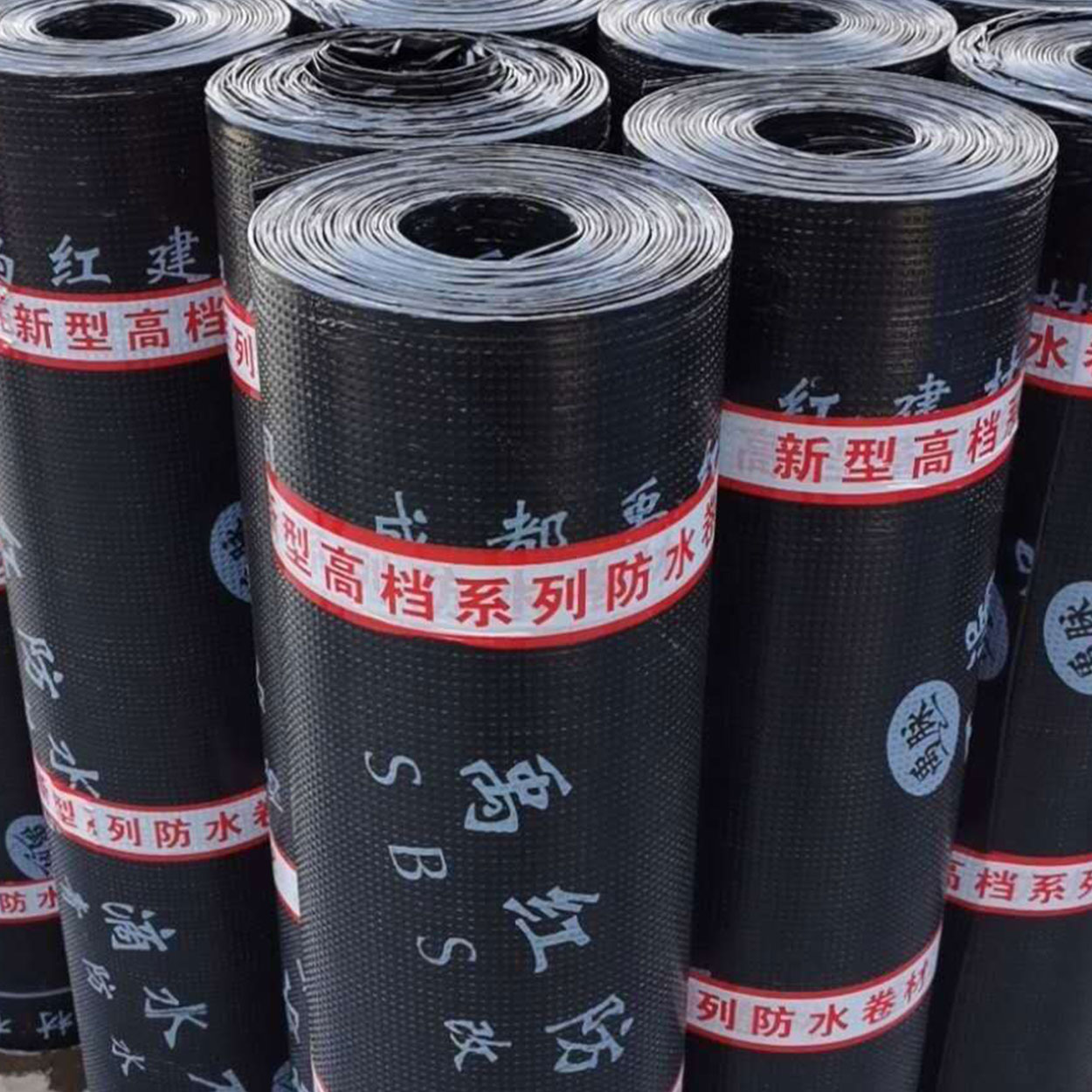 火烤SBS改性沥青防水卷材厂家沥青火烤卷材4mm厚热熔屋顶防水材料