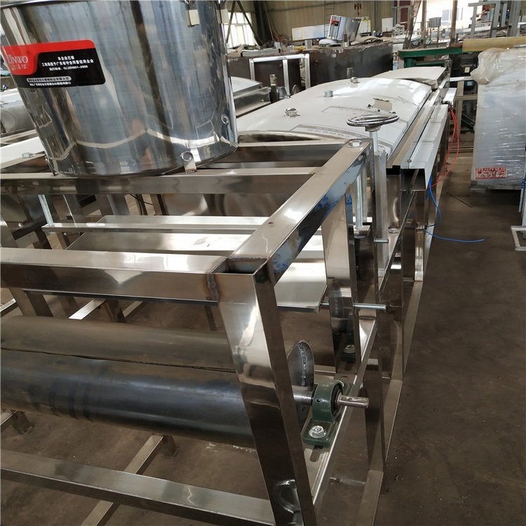 多功能蒸汽家用小型凉皮机安信可定做大小型方圆蒸皮机