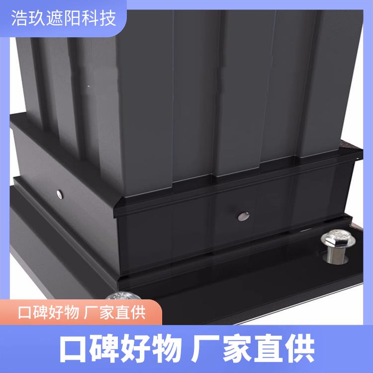 电动百叶凉亭 隔热 户外遮阳 定制 防尘防污易清洁