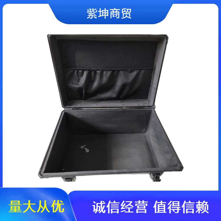 生产黑色KK铝合金箱 耐磨减震性能好 支持定制