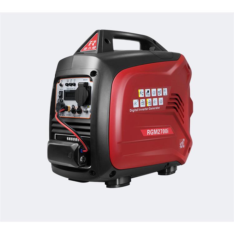 雷吉姆汽油发电机2700W家用小型220V数码变频户外用电