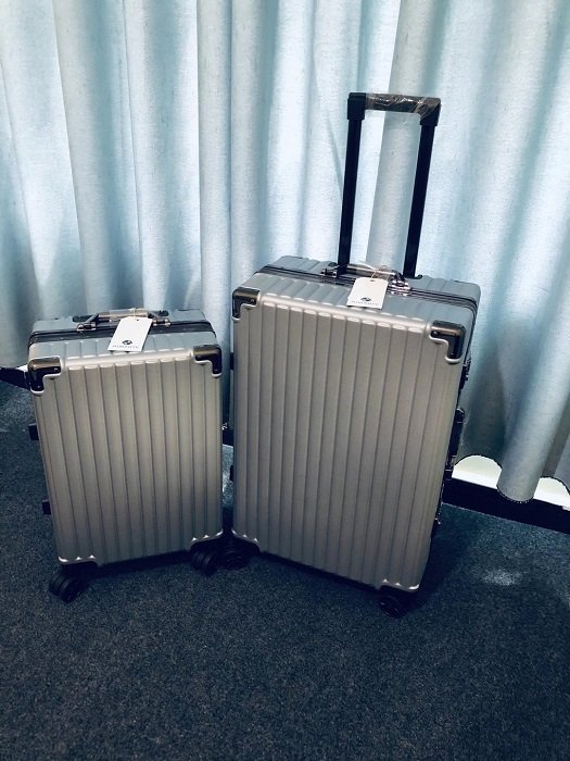 铝合金拉杆箱金属旅行箱万向轮商务登机箱20寸24寸行李箱厂家