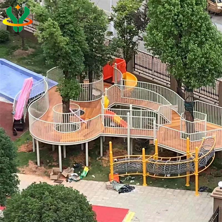 室外大型组合廊桥廊架幼儿园景区公园游乐设备儿童乐园游艺设施