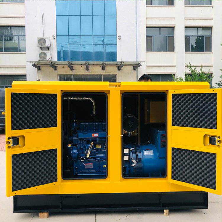 快捷酒店用发电机组 静音箱柴油发电机 50kw 羊玛动力 备用电源