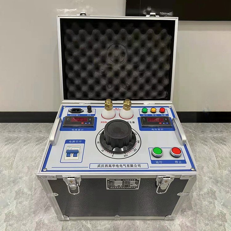 西高华电 箱式数显升流器三相交直流大电流发生器 XGSL-500A