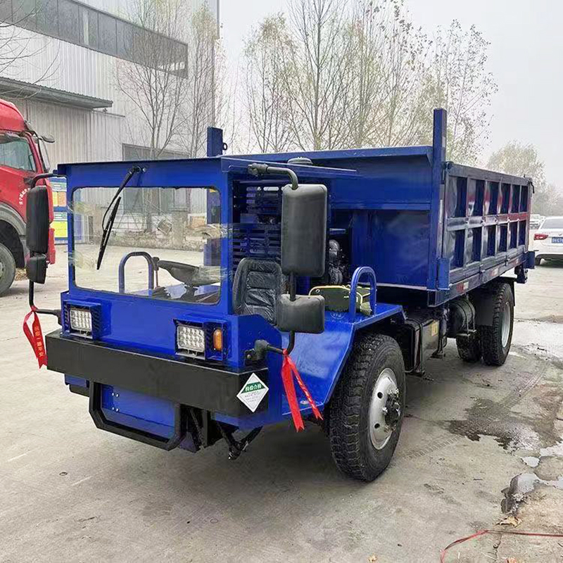 四驱10吨四不像运输车 液压双缸自卸搬运车 后八轮混凝土翻斗车