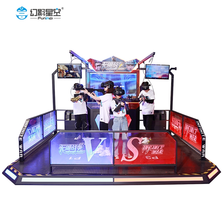八度空间vr行走平台VR射击游戏体验馆设备 VR枪机电玩城设备厂家
